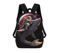 sinyumoney Celestial Dreamscape Mochilas Infantiles Impresas En 3D, Mochilas De Moda Informales, Mochilas De Viaje Bonitas, Mochilas Informales Para Exteriores Para Niños Y Niñas 17inch