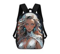 sinyumoney Celestial Elegance Mochilas Impresas En 3D Para Niños 17inch Mochilas De Moda Informales Para El Día A Día, Bolsas De Viaje, Mochilas Informales Para Exteriores Para Niños Y Niñas