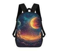 sinyumoney Celestial Landscape 17inch Mochilas Escolares Impresas En 3D, Mochilas Escolares De Moda Para Niños De Primaria Y Secundaria