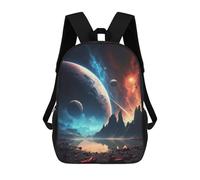 sinyumoney Celestial Nature Landscape Mochila De Día Mochila De Negocios Mochila Impermeable Para Libros Para Hombres/mujeres 17inch