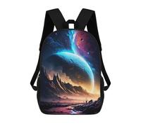 sinyumoney Celestial Nature Mochilas De Moda Impresas En 3D 17inch Mochila Escolar Informal Para Niños De Primaria Y Secundaria