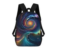 sinyumoney Celestial Symphony 17inch Mochila Escolar Impresa En 3D Para Niños, Mochila Escolar Informal De Moda, Mochilas De Viaje Para Niños Y Estudiantes.