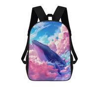 sinyumoney Celestial Whale Mochila Escolar Infantil Impresa En 3D, Mochila Informal De Moda Para Niños, Mochila De Viaje De Alta Capacidad Para Libros Para Niños 17inch