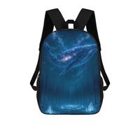 sinyumoney Celestial Whale Over Forest Mochila Escolar Impresa En 3D Mochilas Informales Para Niños Mochila Escolar Impresa En 3D Para Niños De Primaria Y Secundaria 17inch