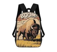 sinyumoney Charging Bison Fury Mochila Escolar/de Negocios, Resistente, Para Portátil, Para Adolescentes, Chicos, Mujeres Y Hombres 17inch