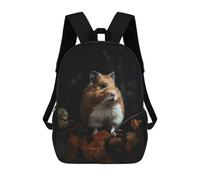 sinyumoney Charming Hamster Mochila Infantil, Mochila Escolar Infantil, Mochilas Escolares Impresas En 3D Para Niños Y Estudiantes Adolescentes 17inch