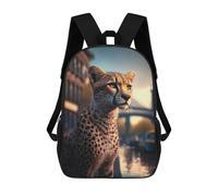 sinyumoney Cheetah in Europe Mochilas Infantiles Mochila Escolar Impresa En 3D Para Niños Mochilas De Viaje Bolsas Para Libros Para Niños 17inch Mochila Escolar