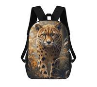 sinyumoney Cheetah Portrait in The Wild Mochila Escolar Grande Resistente Al Agua Para Portátil Para Niños/niñas/adolescentes 17inch