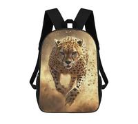 sinyumoney Cheetah Running Mochila Infantil Para Niñas, Mochila Escolar 3D, Mochila Para Niños Pequeños, Mochila Informal De Día, Mochila Escolar De Moda 17inch