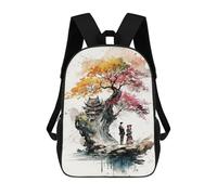 sinyumoney Cherry Blossom 11 Mochila Escolar, Mochila Infantil Para Niños Y Adolescentes, Regalos, Mochilas De Día Con Impresión 3D, Mochila Escolar, Mochila Para Libros 17inch
