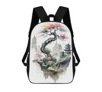 sinyumoney Cherry Blossom 22 Mochila Infantil Con Impresión 3D, Mochila Escolar Para Niños, Mochila Informal Divertida Para Niños Y Adolescentes 17inch