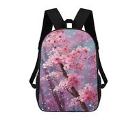 sinyumoney Cherry Blossom Fantasy Mochilas Impresas En 3D Para Niños 17inch Mochilas De Moda Informales Para El Día A Día, Bolsas De Viaje, Mochilas Informales Para Exteriores Para Niños Y Niñas