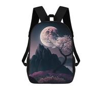 sinyumoney Cherry Blossom Japan Cherr Mochila Escolar De 17 Pulgadas Impresa En 3D Mochilas Infantiles Mochila Genial Impresa En 3D Para Niños De Primaria Y Secundaria