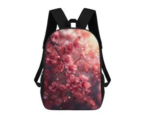 sinyumoney Cherry Blossom Sakura Mochilas Escolares Para Niños Y Niñas, Mochilas Deportivas Informales Para Primaria, Mochilas De Gran Capacidad Para Libros 17inch
