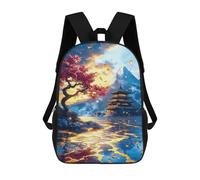 sinyumoney Cherry Blossom Serenity Mochila Escolar Ligera Para Aeropuerto, Estudiantes Universitarios, Mochila Para Niños/niñas/adolescentes 17inch