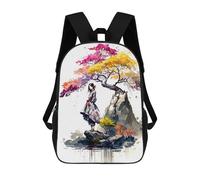 sinyumoney Cherry Blossoms 4 Mochila Escolar, Mochila Infantil Para Niños Y Adolescentes, Regalos, Mochilas De Día Con Impresión 3D, Mochila Escolar, Mochila Para Libros 17inch
