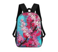 sinyumoney Cherry Blossoms Art Mochilas Infantiles Escolares Impresas En 3D, Mochilas Para Niños, Mochilas De Viaje Para Niños Y Niñas, Mochilas Escolares Para Niños 17inch