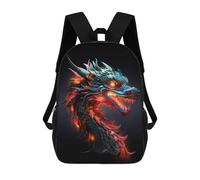 sinyumoney Chinese Dragon Mochilas Escolares, Bolsos De Negocios, Bolsos Para Portátiles Resistentes Para Hombres, Mujeres Y Adolescentes 17inch