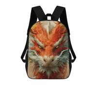sinyumoney Chinese Lunar Dragon Mochila Escolar, Mochila Para Portátil, Mochila Para Camping, Aventuras Al Aire Libre Y Viajes Diarios 17inch