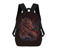 sinyumoney Chinese New Year Dragon Mochila Escolar Ligera Para Aeropuerto Y Universidad Para Estudiantes, Ideal Para El Campus, Viajes Al Aire Libre Y Deportes 17inch