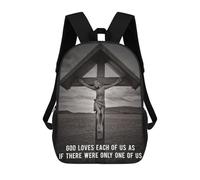 sinyumoney Christ Quote to Remember 3 Mochilas Para Niños Mochila Escolar De Moda Mochila Escolar Impresa En 3D Para Niños Estudiantes De Primaria Y Secundaria 17inch