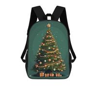 sinyumoney Christmas Tree Mochilas Infantiles Impresas En 3D, Mochilas De Moda Informales, Mochilas De Viaje Bonitas, Mochilas Informales Para Exteriores Para Niños Y Niñas 17inch