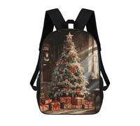 sinyumoney Christmas Tree Mochilas Infantiles Impresas En 3D, Mochilas De Moda Informales, Mochilas De Viaje Bonitas, Mochilas Informales Para Exteriores Para Niños Y Niñas 17inch