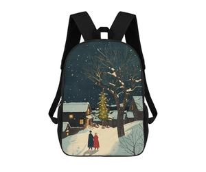 sinyumoney Christmas06 Mochila De Negocios Resistente Para Portátil Para La Escuela/trabajo/viajes 17inch
