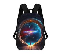 sinyumoney Circus Portal Mochila Escolar Resistente Al Agua, Mochila De Viaje, Bolsa Para Computadora Para Niñas, Niños Y Adolescentes 17inch