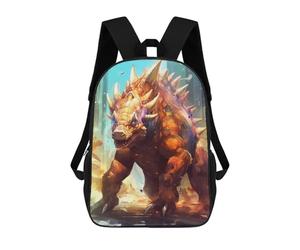 sinyumoney City-Destroying Monster Mochilas Infantiles Impresas En 3D, Mochilas De Moda Informales, Mochilas De Viaje Bonitas, Mochilas Informales Para Exteriores Para Niños Y Niñas 17inch