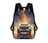 sinyumoney Classic Car in Dramatic Sky Mochila Ligera Informal Para El Día A Día, Mochila Escolar Para El Campus, Actividades Al Aire Libre, Viajes Y Deportes 17inch