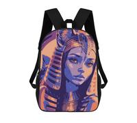 sinyumoney Cleopatra Mochila Escolar Para Niños Con Impresión 3D, Mochila Moderna Para Niños Y Niñas, Mochila Informal Para Estudiantes. 17inch