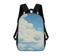 sinyumoney Cloud Japanese Painting Mochila Escolar, Mochila Infantil Para Niños Y Adolescentes, Regalos, Mochilas De Día Con Impresión 3D, Mochila Escolar, Mochila Para Libros 17inch