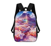 sinyumoney Clouds of Dreams Mochila Infantil, Mochila Escolar De Gran Capacidad Para Estudiantes, Mochila Para Libros, Mochila Para Niños, Niñas, Adultos Y Adolescentes 17inch