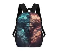 sinyumoney Clouds of Opposing Forces Mochila Infantil De Moda Divertida Mochila Escolar Para Niños Y Adolescentes Con Impresión 3D Para Niños 17inch
