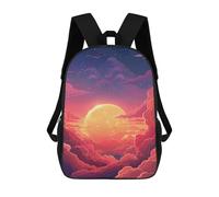 sinyumoney Cloudy Sunset Sky Mochila Escolar Grande Resistente Al Agua Para Portátil Para La Escuela/trabajo/viajes 17inch