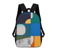 sinyumoney Collage 5 Mochila Infantil Para Niñas, Mochila Escolar 3D, Mochila Para Niños Pequeños, Mochila Informal De Día, Mochila Escolar De Moda 17inch
