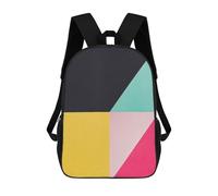 sinyumoney Colorful And Abstract 04 Mochilas Para Niños Y Estudiantes, Mochilas Escolares Impresas En 3D, Mochilas Para Estudiantes De Primaria Y Secundaria Para Niños Y Niñas 17inch