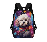 sinyumoney Colorful Balloons Dog Party Mochilas Escolares Para Ordenador, Ideales Para El Colegio/trabajo/viajes, Acampadas, Aventuras Al Aire Libre Y Viajes Diarios 17inch