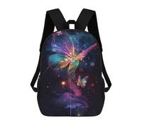 sinyumoney Colorful Butterfly Art Print-6 Mochila Escolar Infantil De 17 Pulgadas Con Estampado 3D De Películas De Anime Para Niños, Mochila De Viaje, Mochila Escolar Infantil