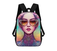 sinyumoney Colorful Butterfly Dreamscape Mochila Escolar Impresa En 3D Mochila Escolar De Moda Para Niños Mochilas Para Niños Estudiantes De Secundaria 17inch