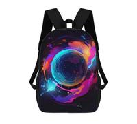 sinyumoney Colorful Cosmic Sphere Mochila Infantil De Moda Divertida Mochila Escolar Para Niños Y Adolescentes Con Impresión 3D Para Niños 17inch