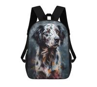 sinyumoney Colorful Dog Painting Mochila Escolar Infantil De Moda Informal Mochilas Infantiles Impresas En 3D Mochila Grande Para Niño 17inch