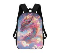 sinyumoney Colorful Dragon Sky Artwork Mochila Escolar, De Negocios, Para Portátil, Unisex, Informal, Para Adolescentes, Chicas, Chicos, Mujeres Y Hombres 17inch