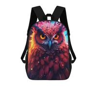 sinyumoney Colorful Fantasy Owl Artwork -1 Mochila Escolar Mochila Para Niños Impresa En 3D Mochilas Infantiles Para Niños Y Niñas Mochilas Escolares Mochilas De Viaje Para Niños 17inch