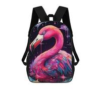 sinyumoney Colorful Flamingo Artwork -1 Mochila Escolar, Mochila De Viaje, Mochila Universitaria Para Adolescentes, Chicas, Chicos, Mujeres Y Hombres 17inch