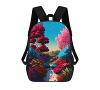 sinyumoney Colorful Flower Garden Mochila De Negocios Resistente Para Portátil Para La Escuela/trabajo/viajes 17inch