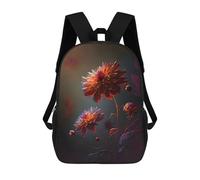 sinyumoney Colorful Flowers 685 Mochilas Para Niños 17inch Mochila Escolar Mochila Escolar Impresa En 3D Para Niños De Primaria Y Secundaria