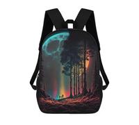 sinyumoney Colorful Galaxy 2 Mochila Para Niños, Adolescentes Y Estudiantes, Mochilas Para Niñas, Mochilas Para Niños Pequeños, Primaria Y Secundaria 17inch