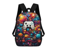 sinyumoney Colorful Gaming Odyssey Mochila Escolar Para Niños, Mochila Escolar De Gran Capacidad Para Niños, Mochila Escolar 3D, Regalos Para Niños 17inch